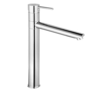 Baterie inalta de lavoar Ferro Fiesta crom, montaj pe blat, design modern
