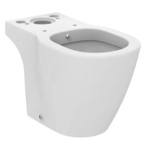 Vas WC cu functie bideu Ideal Standard Connect Air, alb lucios, vedere frontala