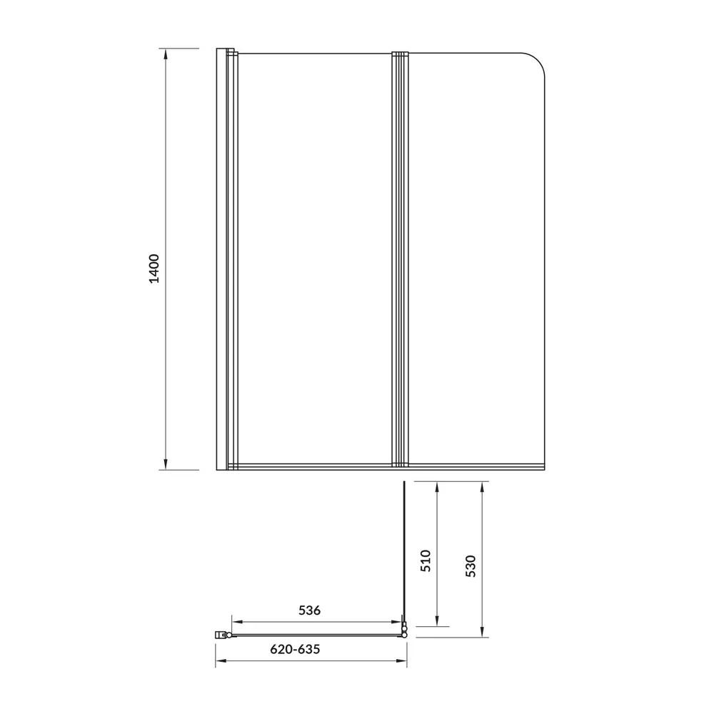 paravan-de-cada-dublu-cersanit-easy-new-115x140-cm-sticla-5-mm-crom-281071-4