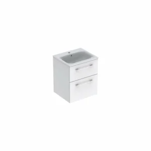 Set dulap suspendat cu lavoar Geberit Selnova