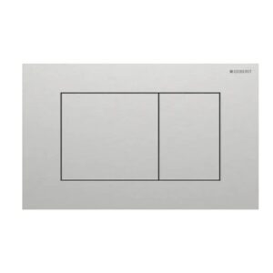 Clapeta de actionare Geberit Sigma40 Slim dubla comanda finisaj inox periat colectia Sigma